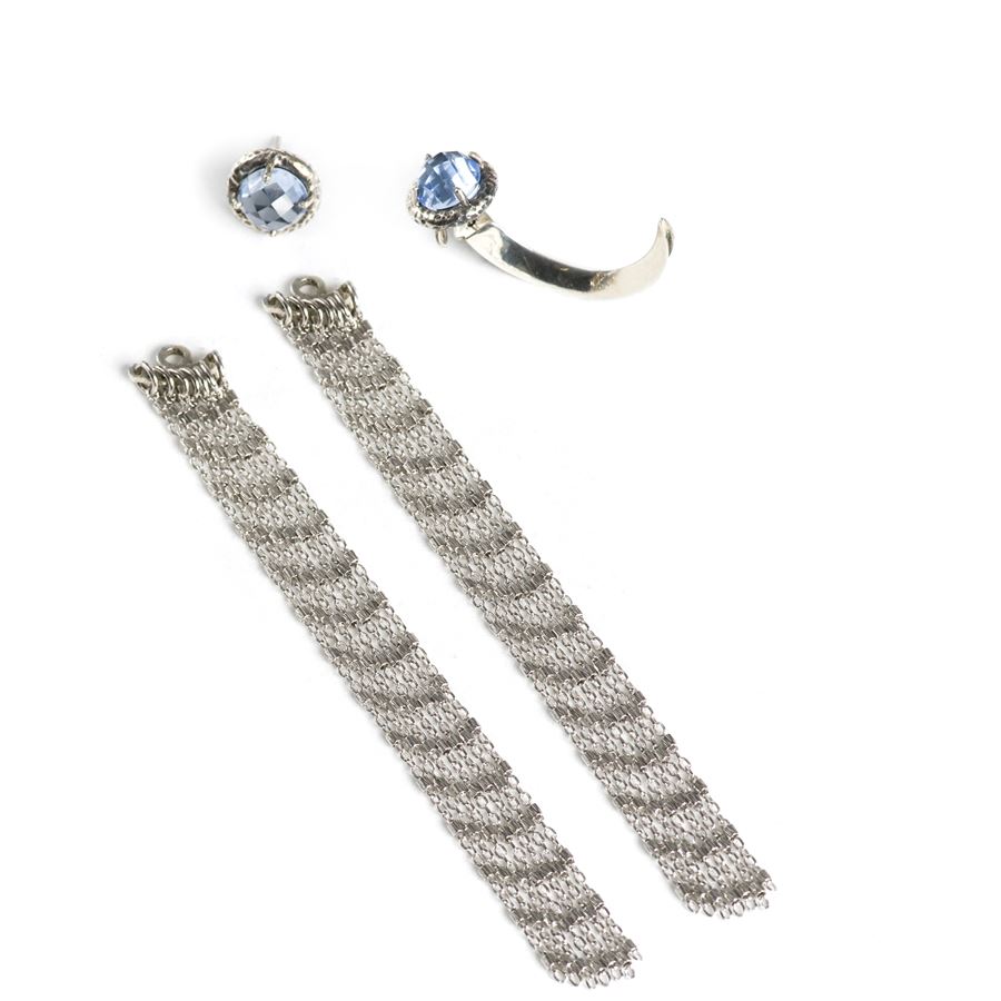 Silver fringes ACCESSORI | FRANGEPONTE ARG